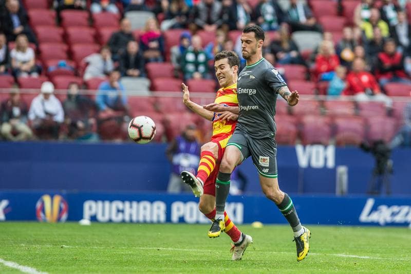 Football. Polish Cup. Jagiellonia Bialystok - Lechia Gdansk. 02.05.2019