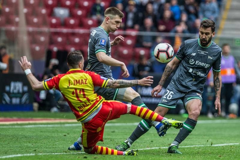Football. Polish Cup. Jagiellonia Bialystok - Lechia Gdansk. 02.05.2019