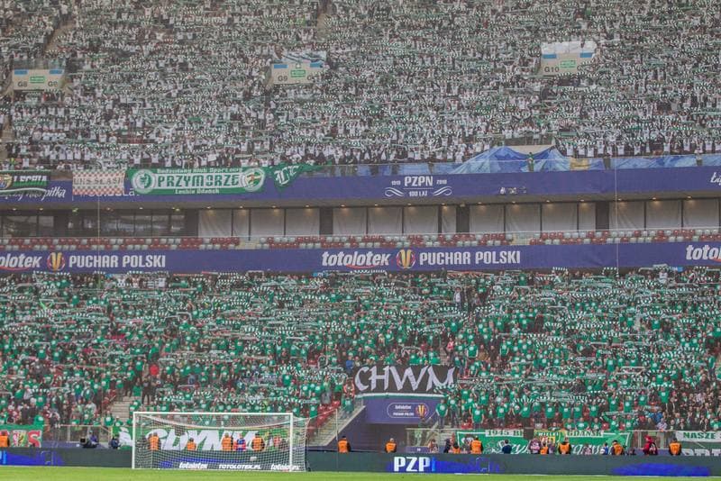 Football. Polish Cup. Jagiellonia Bialystok - Lechia Gdansk. 02.05.2019