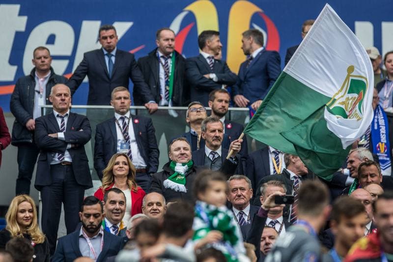 Football. Polish Cup. Jagiellonia Bialystok - Lechia Gdansk. 02.05.2019