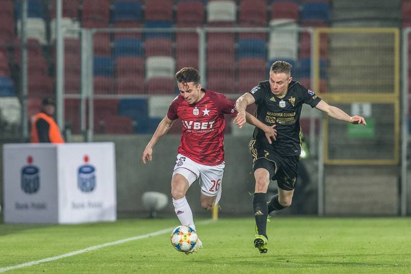 Football. Lotto Ekstraklasa. Gornik Zabrze - Wisla Krakow. 03.05.2019