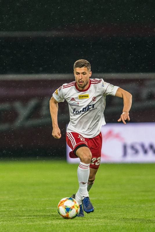 Football. Fortuna I Liga. GKS 1962 Jastrzebie - LKS Lodz. 04.05.2019