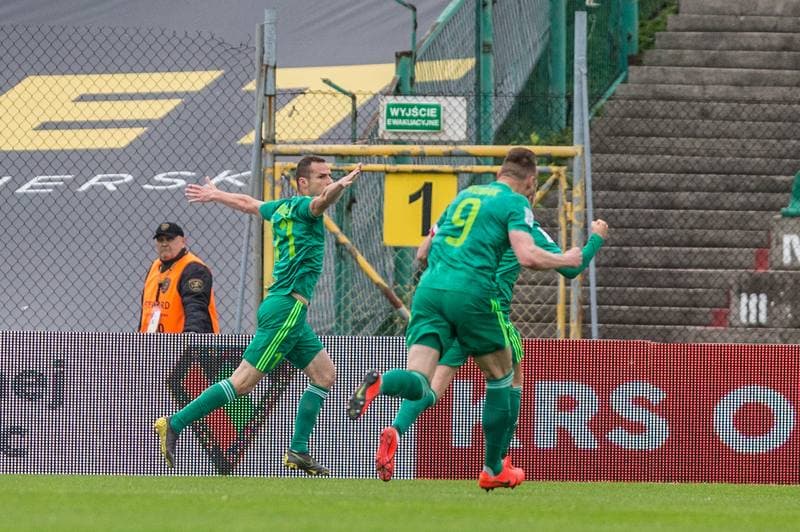 Football. Lotto Ekstraklasa. Zaglebie Sosnowiec - Slask Wroclaw. 05.05.2019