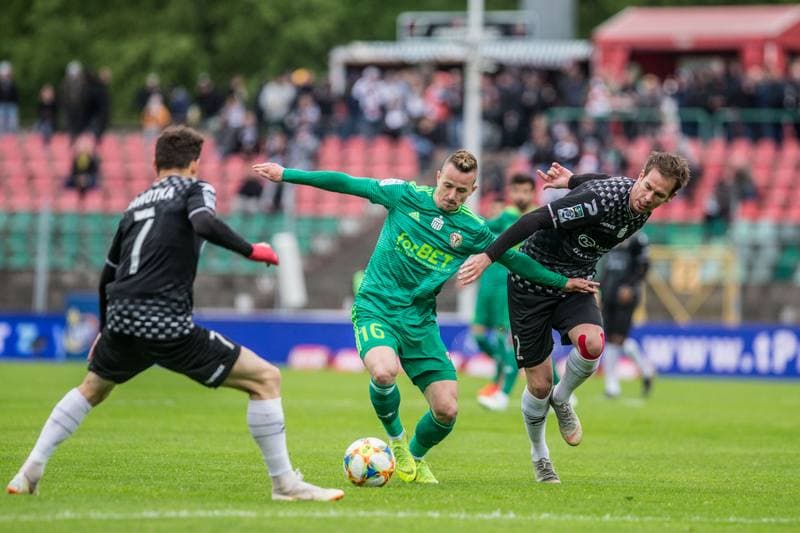 Football. Lotto Ekstraklasa. Zaglebie Sosnowiec - Slask Wroclaw. 05.05.2019