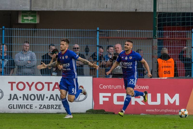 Football. Lotto Ekstraklasa. Piast Gliwice - Lech Poznan. 19.05.2019