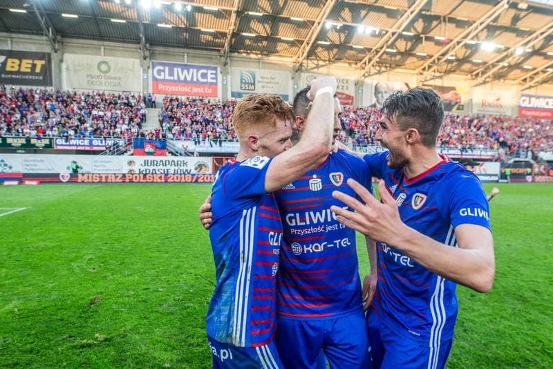 Football. Lotto Ekstraklasa. Piast Gliwice - Lech Poznan. 19.05.2019