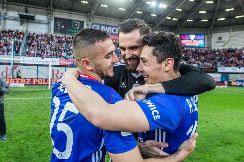 Football. Lotto Ekstraklasa. Piast Gliwice - Lech Poznan. 19.05.2019