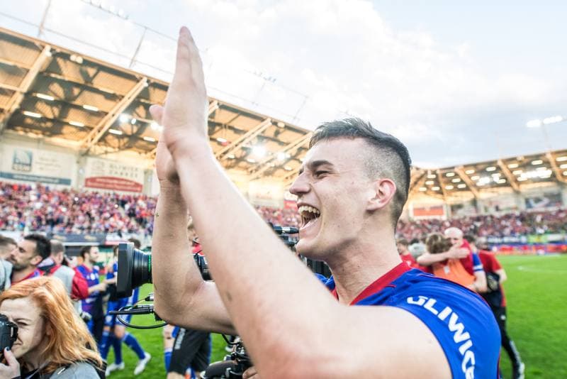 Football. Lotto Ekstraklasa. Piast Gliwice - Lech Poznan. 19.05.2019
