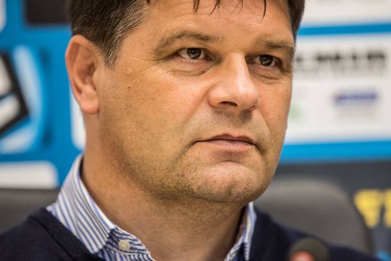 Football. Zaglebie Sosnowiec. Press Conference. 20.05.2019
