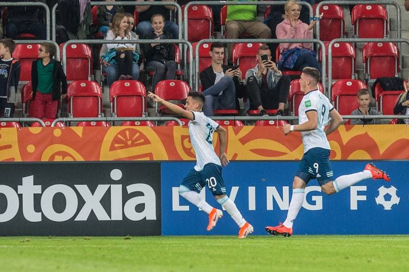 Football. FIFA U-20 World Cup. Argentina - South Africa. 25.05.2019