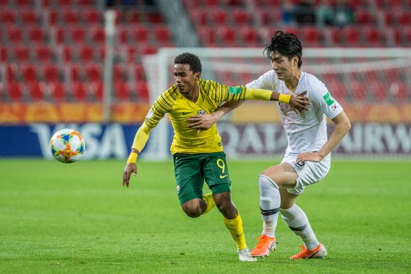 Football. FIFA U-20 World Cup. South Africa - Korea Republic. 28.05.2019