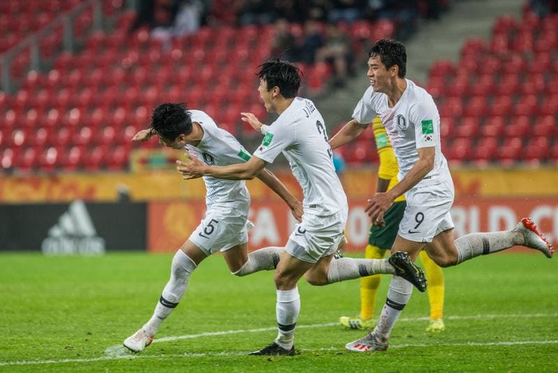 Football. FIFA U-20 World Cup. South Africa - Korea Republic. 28.05.2019