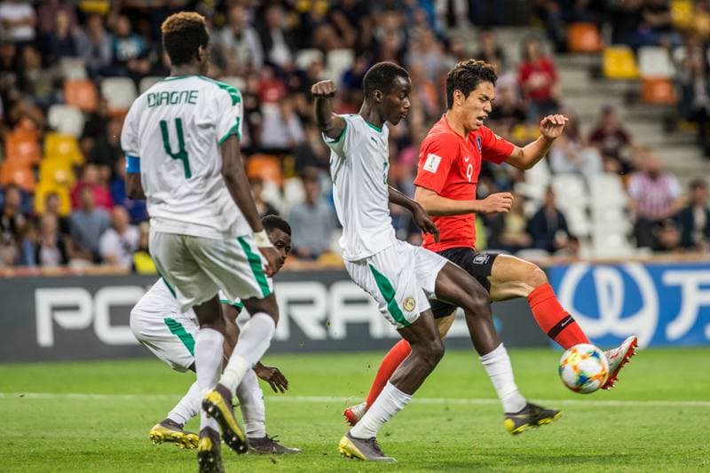 Football. FIFA U-20 World Cup. Korea Republic - Senegal. 08.06.2019