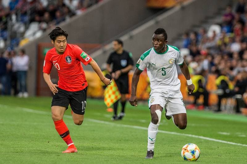 Football. FIFA U-20 World Cup. Korea Republic - Senegal. 08.06.2019