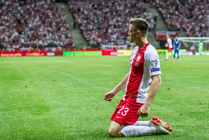Football. Euro 2020 Qualifiers. Poland - Israel. 10.06.2019