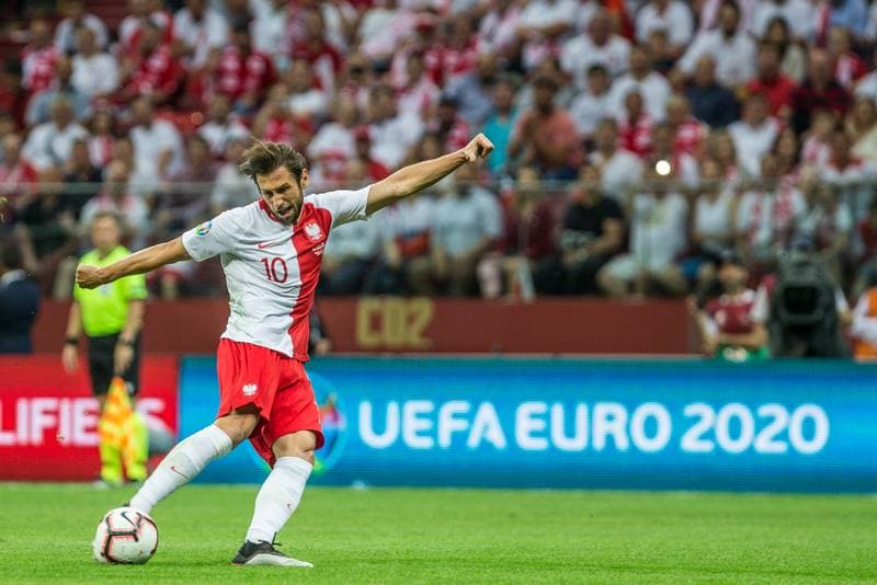 Football. Euro 2020 Qualifiers. Poland - Israel. 10.06.2019