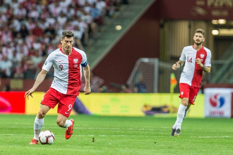 Football. Euro 2020 Qualifiers. Poland - Israel. 10.06.2019