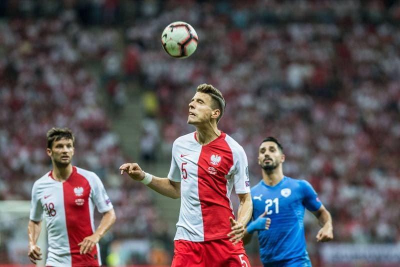 Football. Euro 2020 Qualifiers. Poland - Israel. 10.06.2019