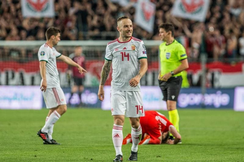 Football. Euro 2020 Qualifiers. Hungary - Wales. 11.06.2019
