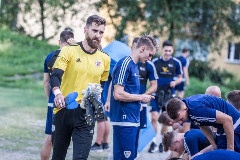 Football. Piast Gliwice. Training. 12.06.2019