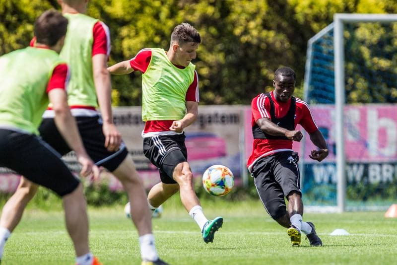 Football. Gornik Zabrze. Training. 18.06.2019