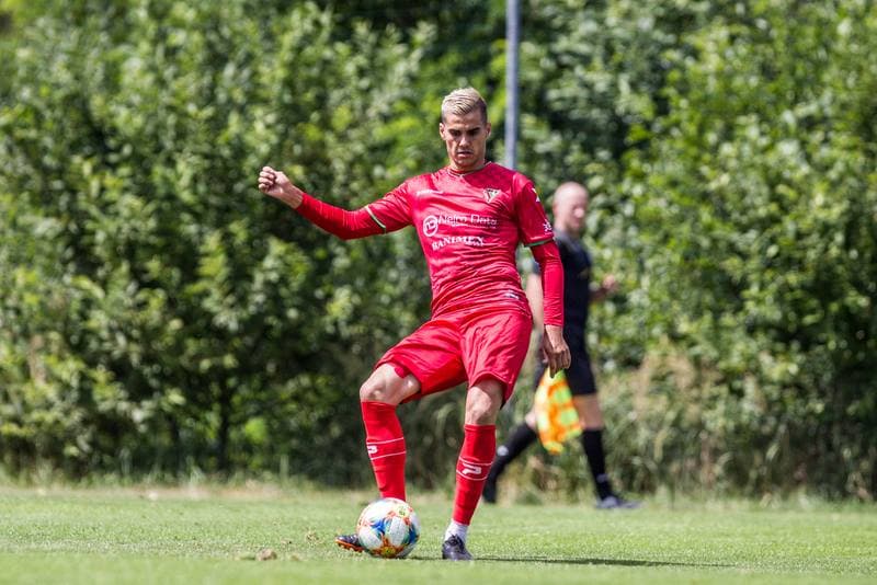 Football. Sparing. Zaglebie Sosnowiec - Fotbal Trinec. 03.07.2019