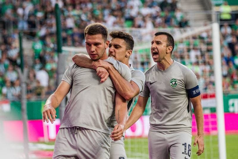 Football. UEFA Champions League. Ferencvaros Budapest - Ludogorets Razgrad. 10.07.2019