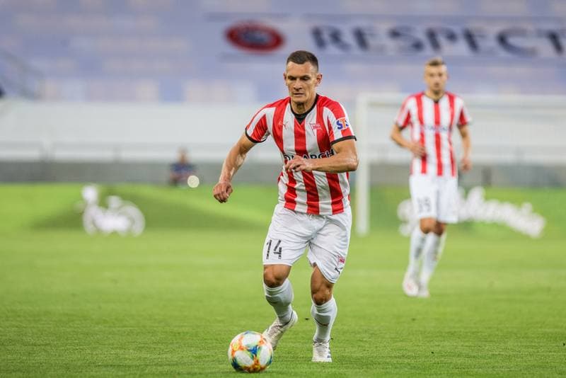 Football. UEFA Europa League. DAC 1904 Dunajska Streda - Cracovia Krakow. 11.07.2019
