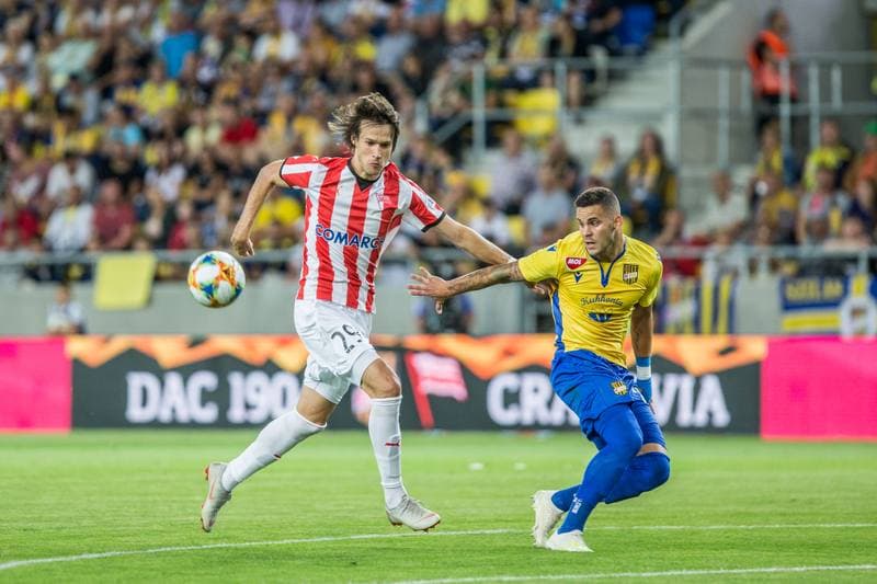 Football. UEFA Europa League. DAC 1904 Dunajska Streda - Cracovia Krakow. 11.07.2019