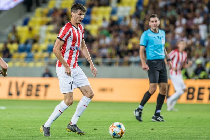 Football. UEFA Europa League. DAC 1904 Dunajska Streda - Cracovia Krakow. 11.07.2019