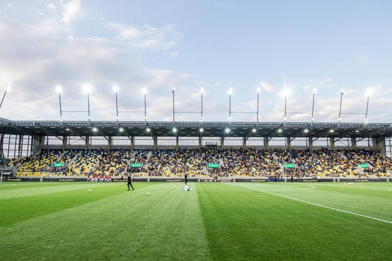 Football. UEFA Europa League. DAC 1904 Dunajska Streda - Cracovia Krakow. 11.07.2019