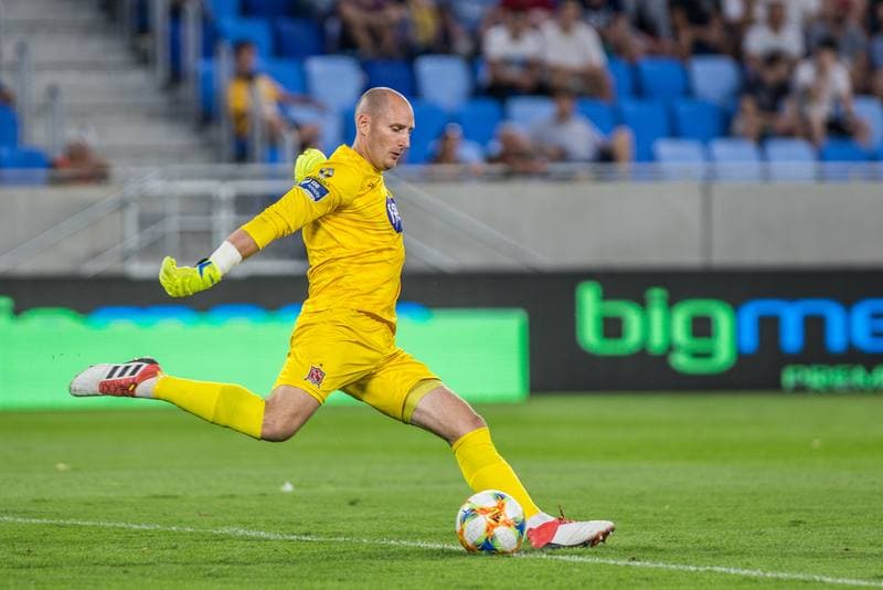 Football. UEFA Europa League. Slovan Bratislava - Dundalk FC. 07.08.2019