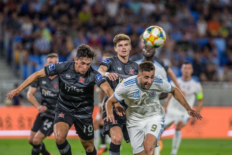 Football. UEFA Europa League. Slovan Bratislava - Dundalk FC. 07.08.2019