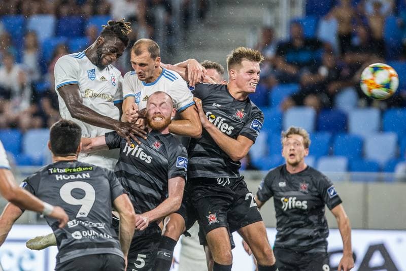 Football. UEFA Europa League. Slovan Bratislava - Dundalk FC. 07.08.2019