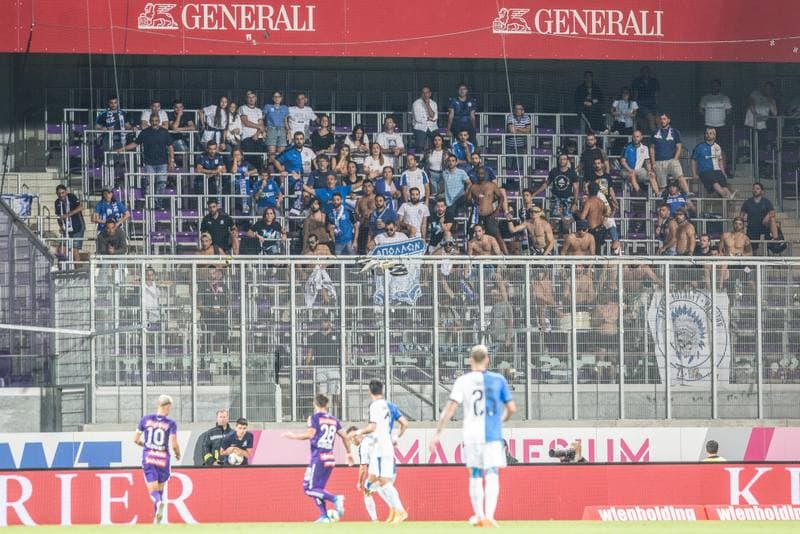 Football. UEFA Europa League. Austria Wien - Apollon Limassol. 08.08.2019