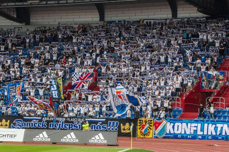 Football. Fortuna:Liga. Banik Ostrava - Bohemians 1905. 10.08.2019