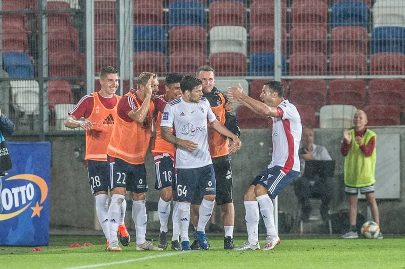 Football. PKO BP Ekstraklasa. Gornik Zabrze - Rakow Czestochowa. 10.08.2019