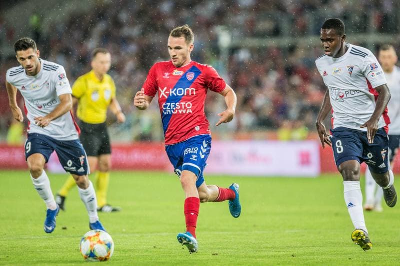 Football. PKO BP Ekstraklasa. Gornik Zabrze - Rakow Czestochowa. 10.08.2019