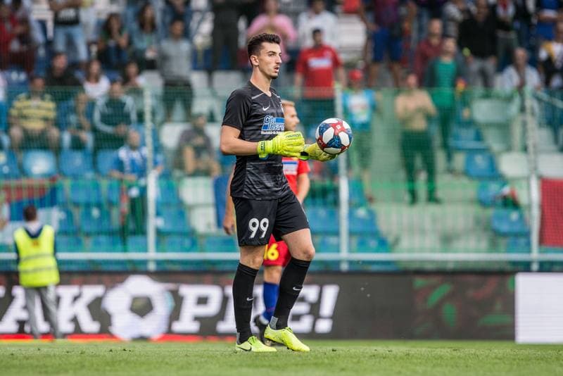 Football. UEFA Europa League. FK Mlada Boleslav - FCSB. 15.08.2019