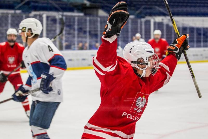 Ice Hockey. Friendly Match. Poland U20 - HK Nitra. 16.08.2019