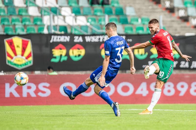 Football. Fortuna I Liga. Zaglebie Sosnowiec - Miedz Legnica. 17.08.2019