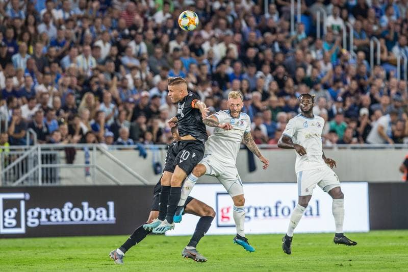 Football. UEFA Europa League. Slovan Bratislava - PAOK FC. 22.08.2019