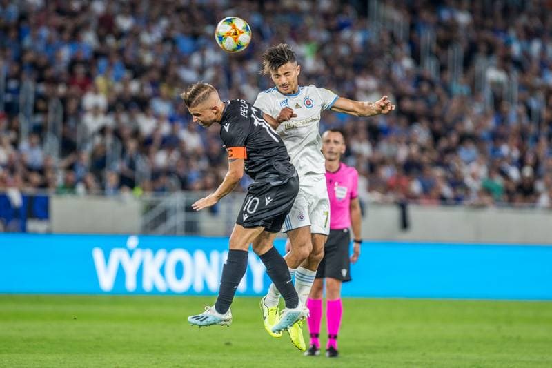 Football. UEFA Europa League. Slovan Bratislava - PAOK FC. 22.08.2019
