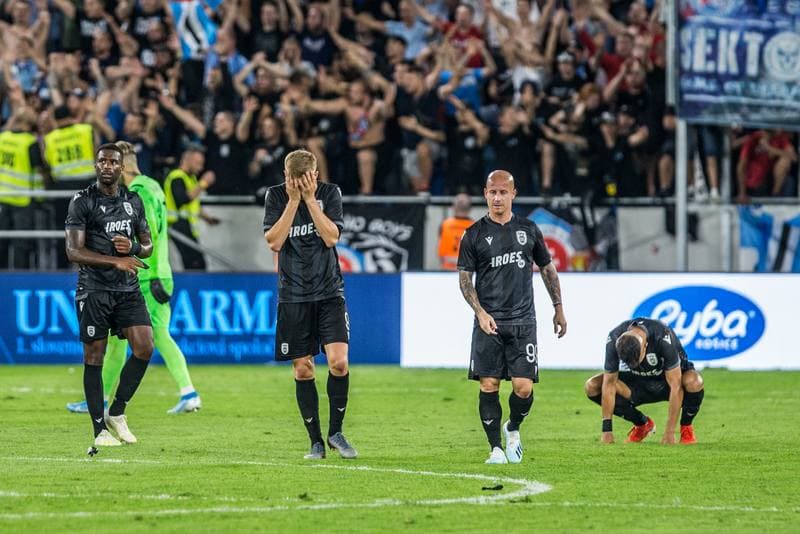 Football. UEFA Europa League. Slovan Bratislava - PAOK FC. 22.08.2019