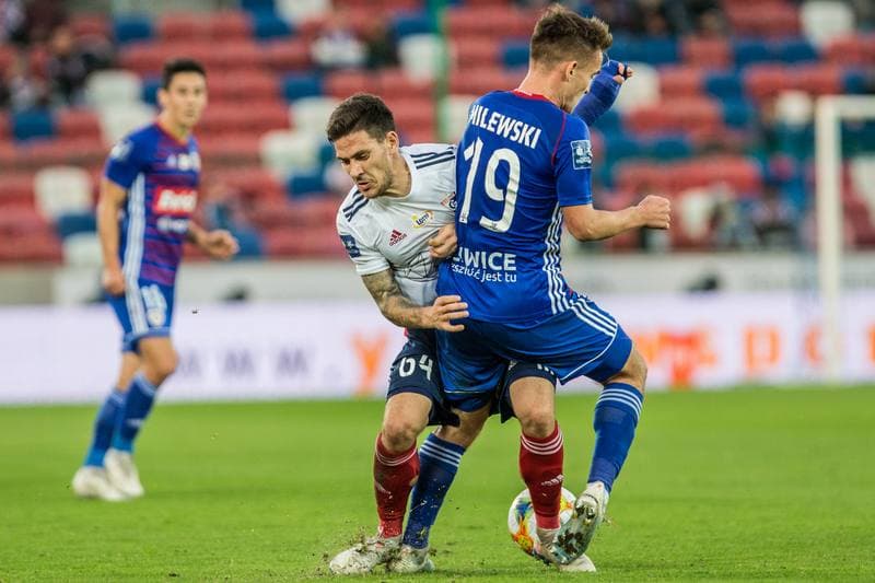 Football. PKO BP Ekstraklasa. Gornik Zabrze - Piast Gliwice. 03.11.2019