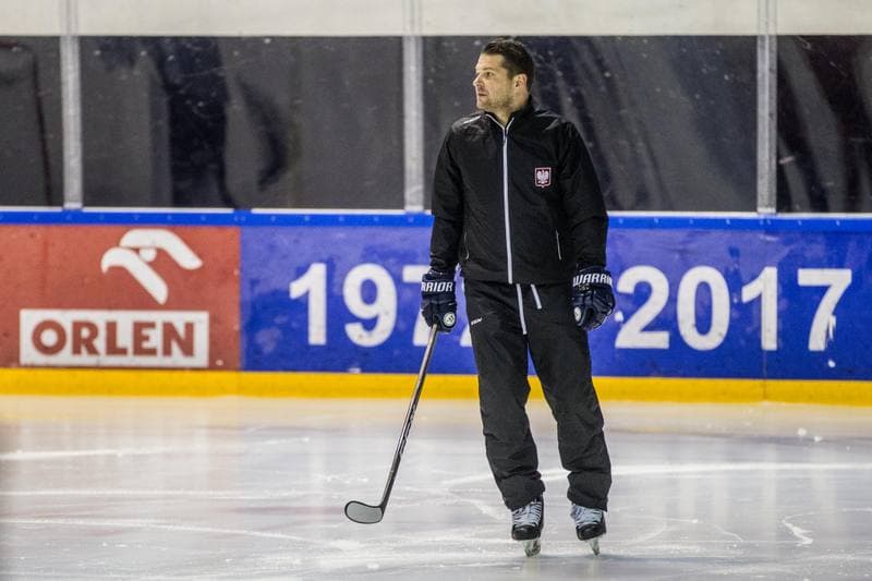 Ice Hockey. Poland national team. Training. 08.11.2019