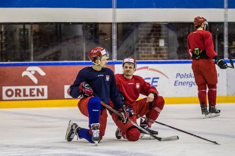 Ice Hockey. Poland national team. Training. 08.11.2019