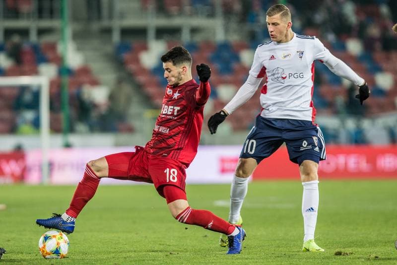 Football. PKO BP Ekstraklasa. Gornik Zabrze - Wisla Krakow. 06.12.2019