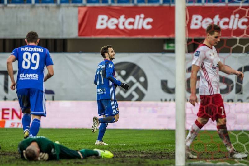 Football. PKO BP Ekstraklasa. Piast Gliwice - LKS Lodz. 15.12.2019