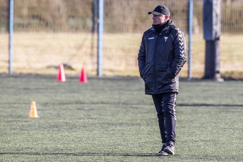 Football. GKS Tychy. Training. 15.01.2020